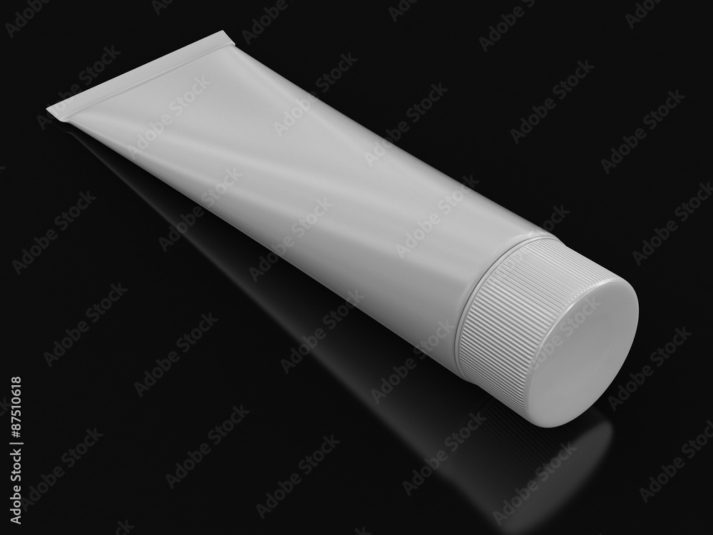 Plastic Container (clipping path included)