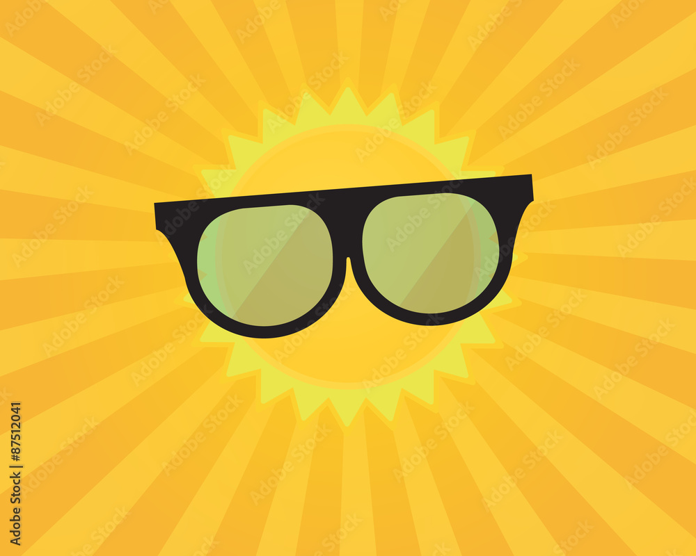 Summer Background Vector Illustration Summer Background Vector Illustration