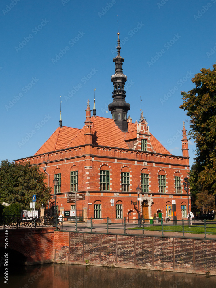 Fototapeta premium Old Town Hall in Gdansk
