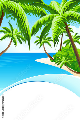 Summer Vacation Background