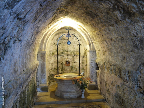 Cistern in the Church of the Visitation photo