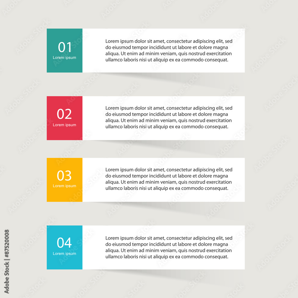 Illustration of a colored set of sticky notes Illustration of a colored set of sticky notes