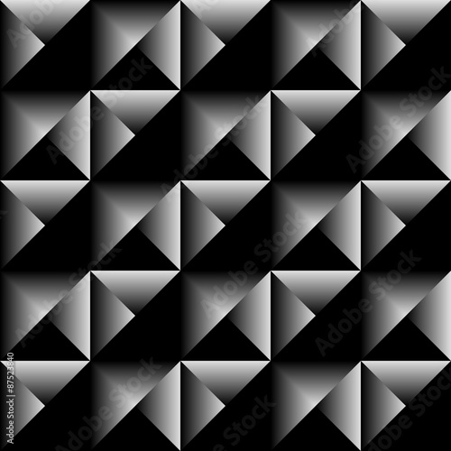 Geometric cube seamless background
