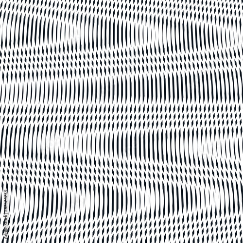 Op art, moire pattern. Relaxing hypnotic background with geometr