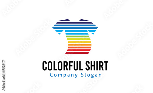 Colorful Shop Logo template