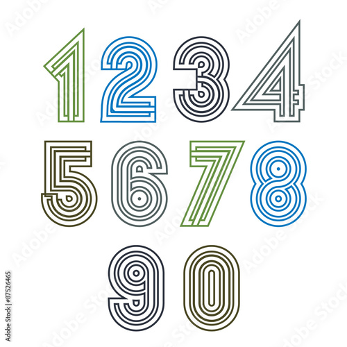 Retro geometric unusual str...