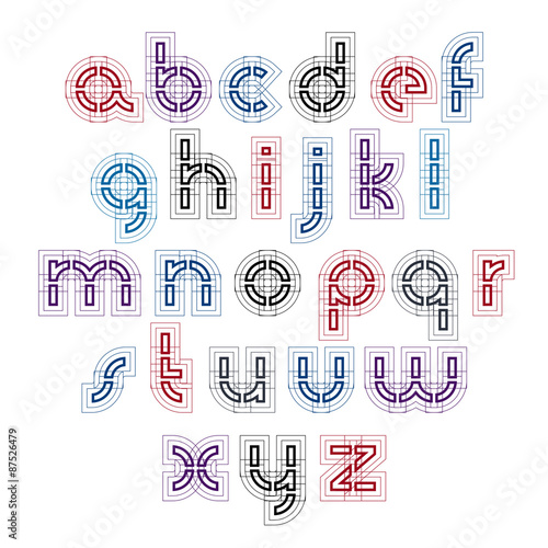 Technical small characters ...