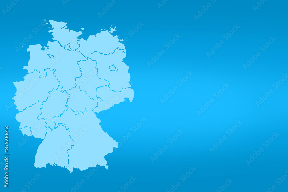 Deutschland, Karte