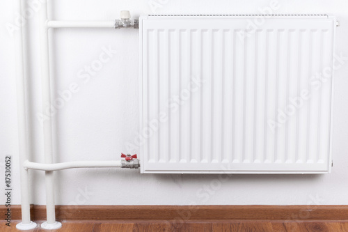 White radiator