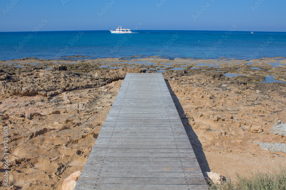 Jetty in the Sea