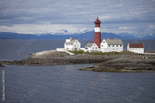 Leuchtturm Tranöy Fyr, Norwegen photo