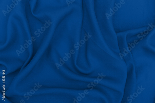 Blue fabric