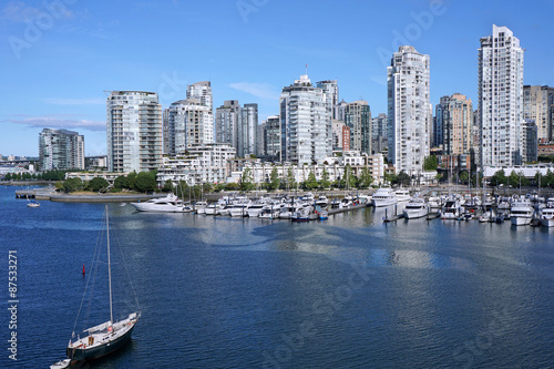 Vancouver waterfront marina