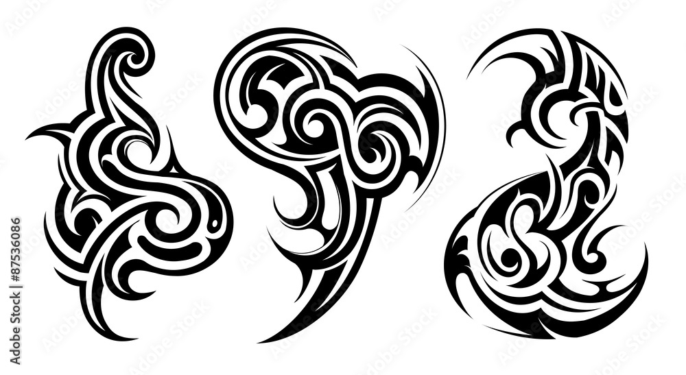 Fototapeta premium Tribal art tattoo