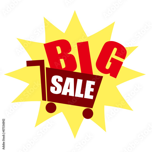 big sale best deal promotion shop cart