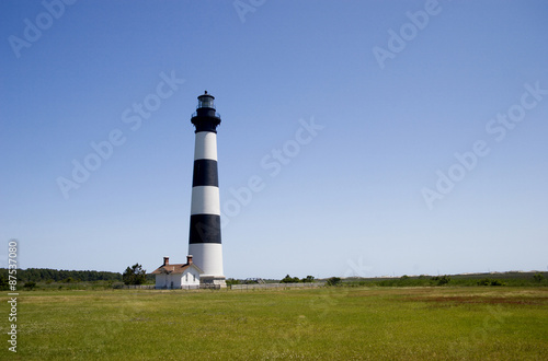 Bodie Island Lighthouse in the Outer Banks of North Carolina