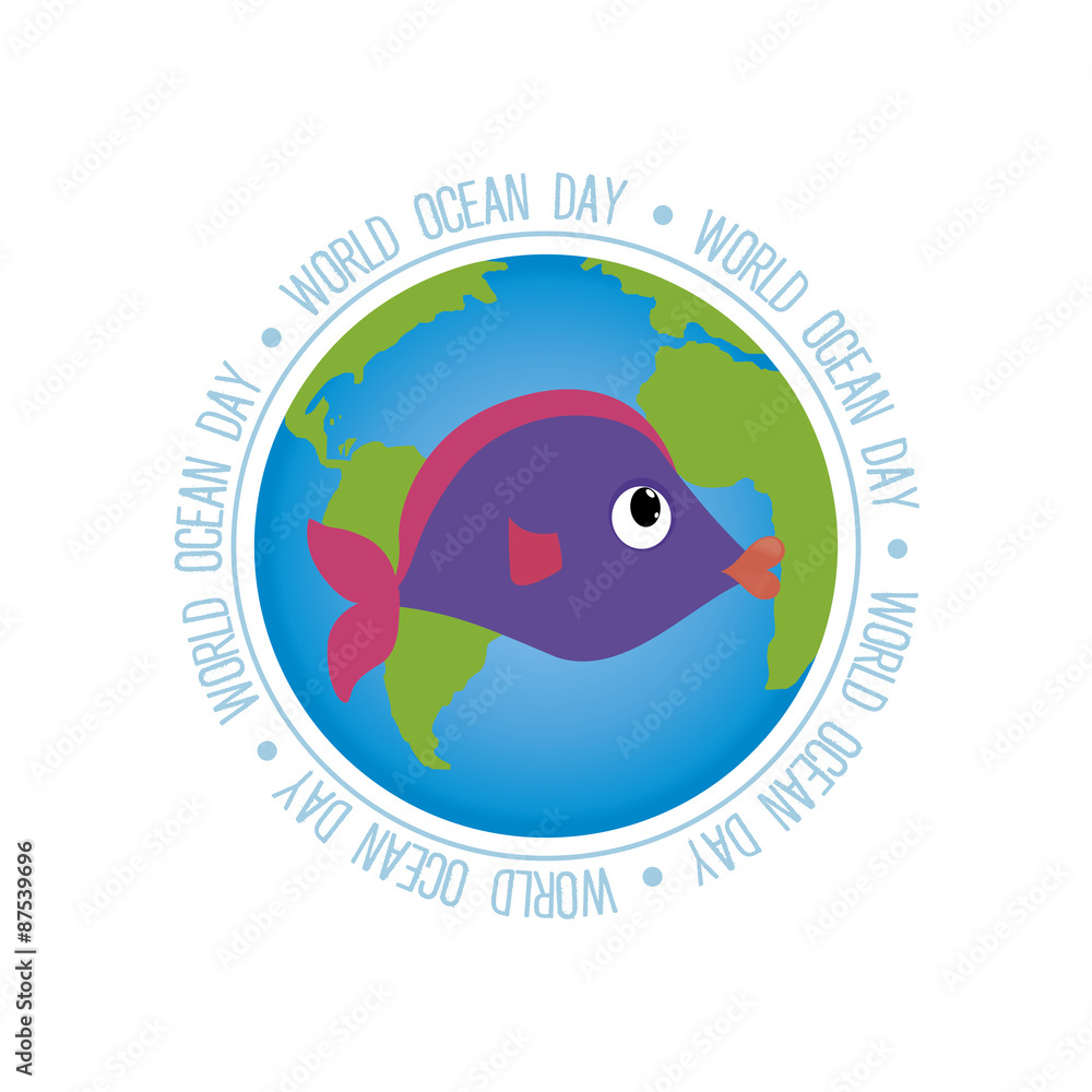 Obraz premium World Ocean Day