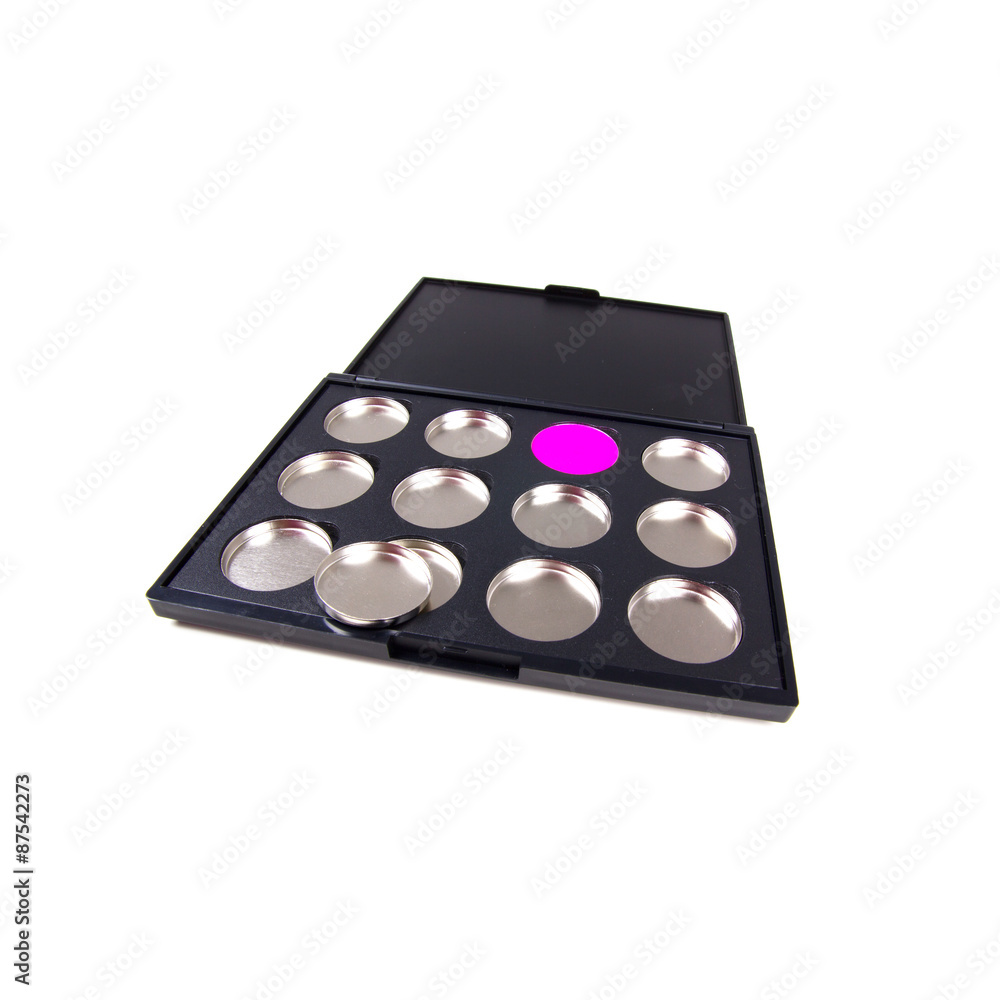 Naklejka premium Magnetic palettes for eyeshadows