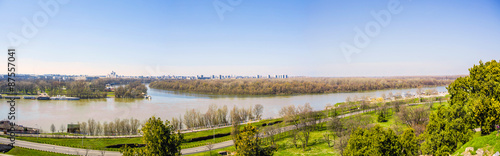 Belgrade - two rivers