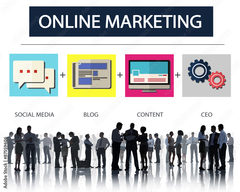 Online Marketing Business Content Strategy Target Concept Online Marketing Business Content Strategy Target Concept