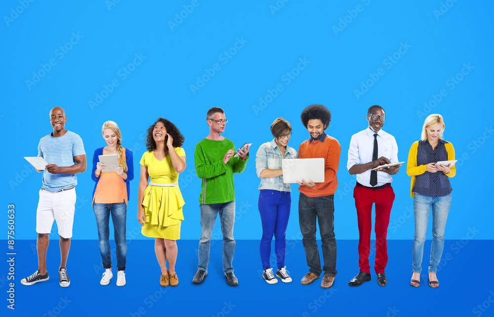 Global Communications Technology Connection Concept Global Communications Technology Connection Concept