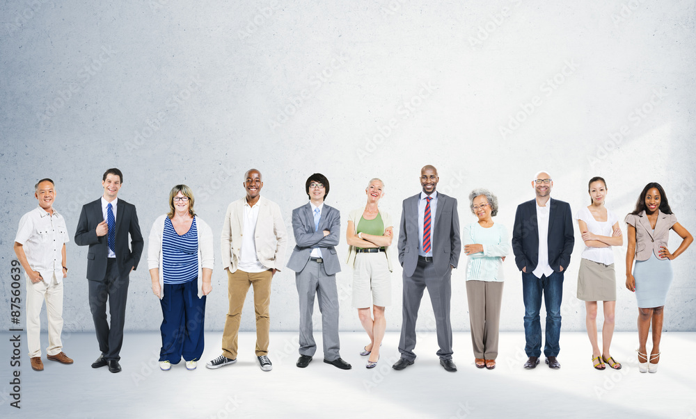 Obraz premium Business People Team Connection Togetherness Concept