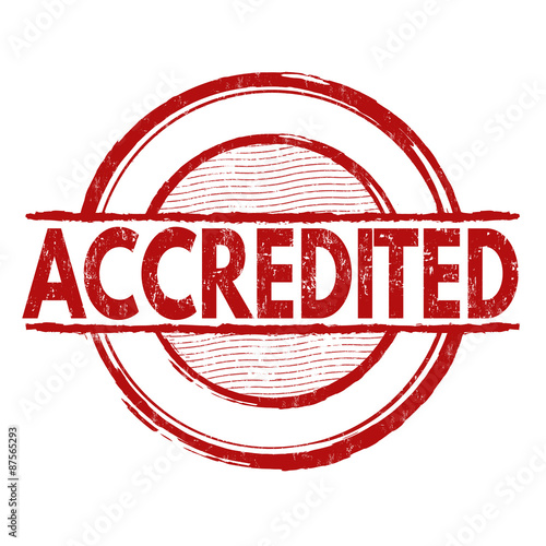 Accredited stamp