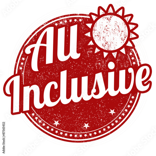 All inclusive stamp