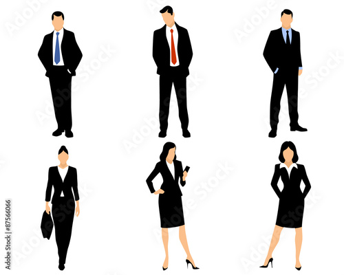 White collar workers