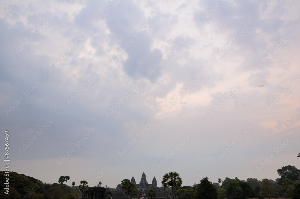 Naklejka premium Angkor temple complex
