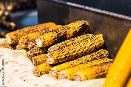 grilled corn in Istanbul
