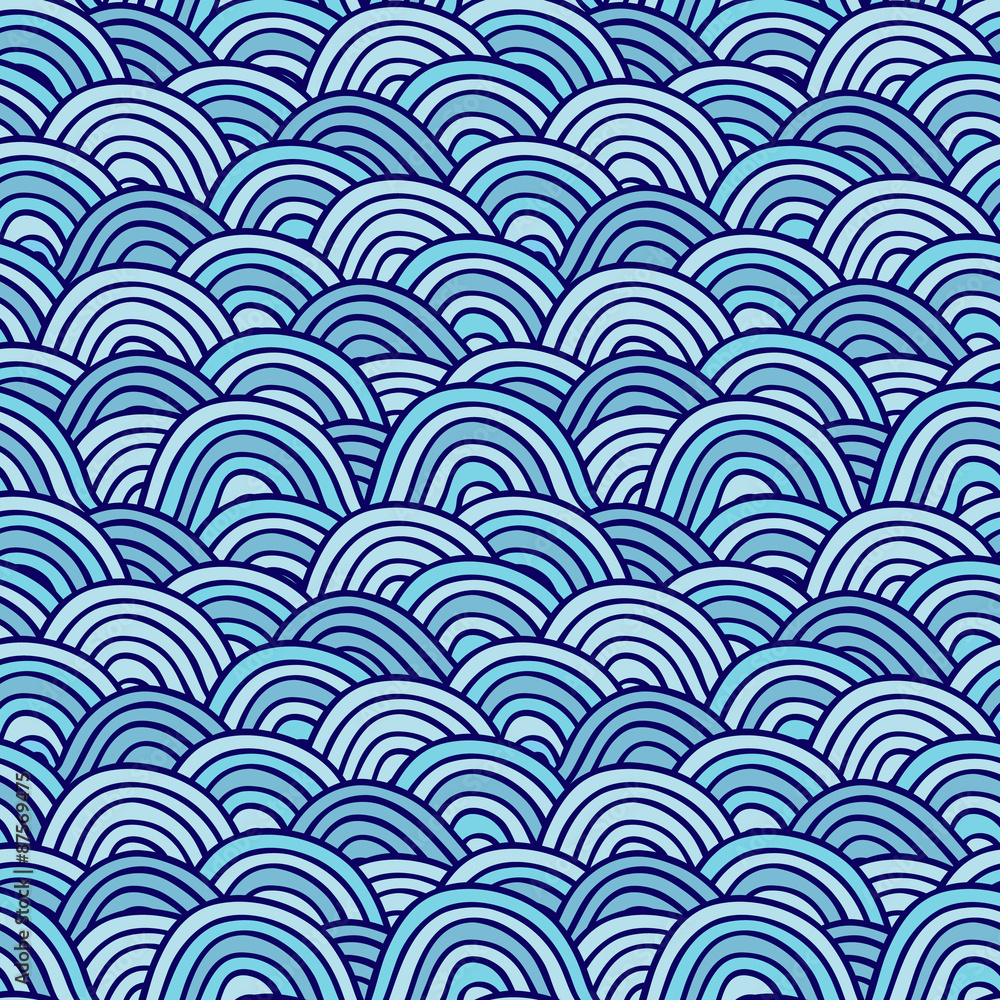 Seamless Wave pattern Seamless Wave pattern