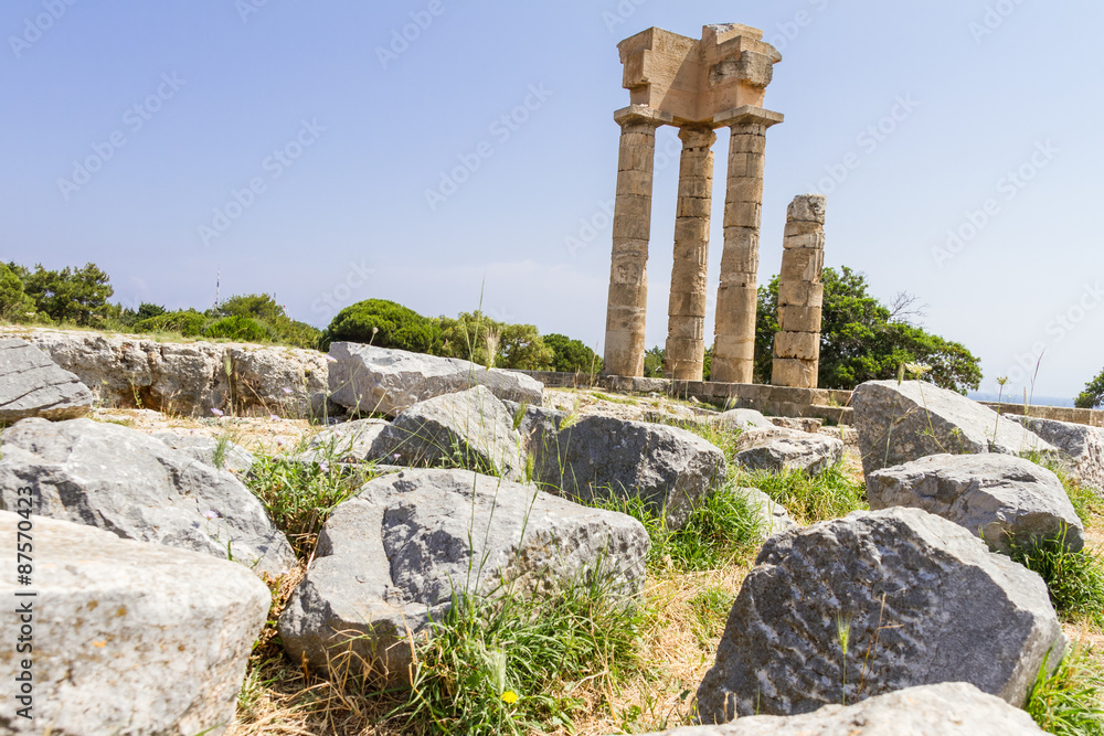 Akropolis auf Rhodos