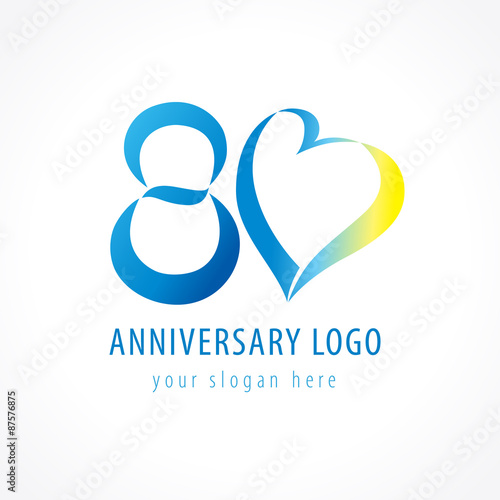 80 anniversary logo