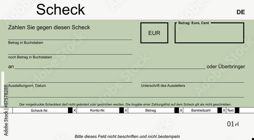 Scheck grün
