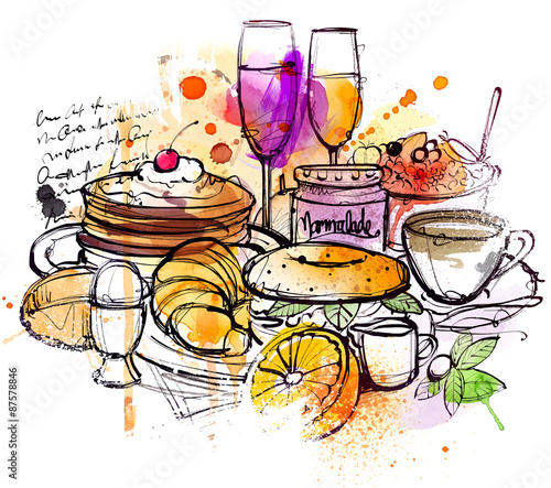 Breakfast Sketch