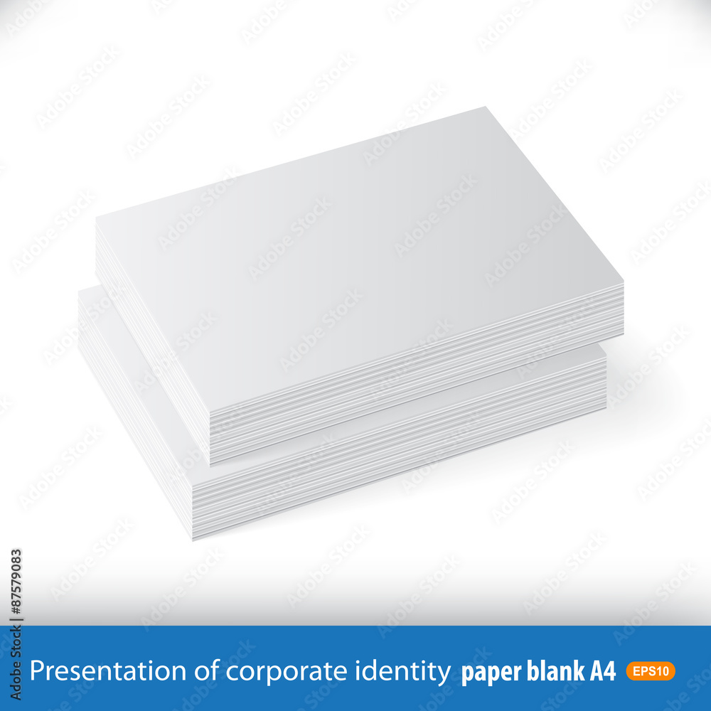 A stack of business cards template A stack of business cards template