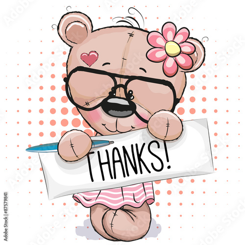 Cute Teddy Bear girl