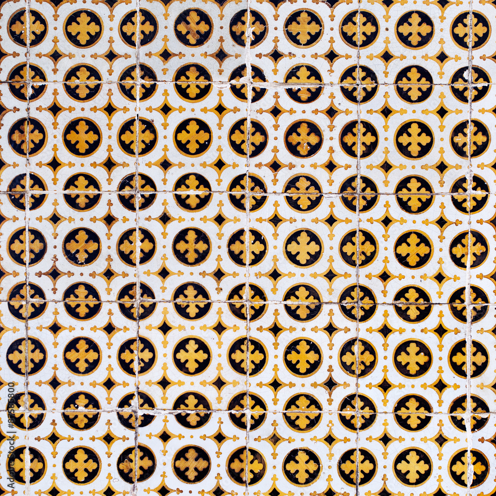 Azulejos traditional Portuguese tiles