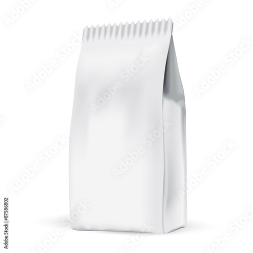 White Bag Packaging For Food