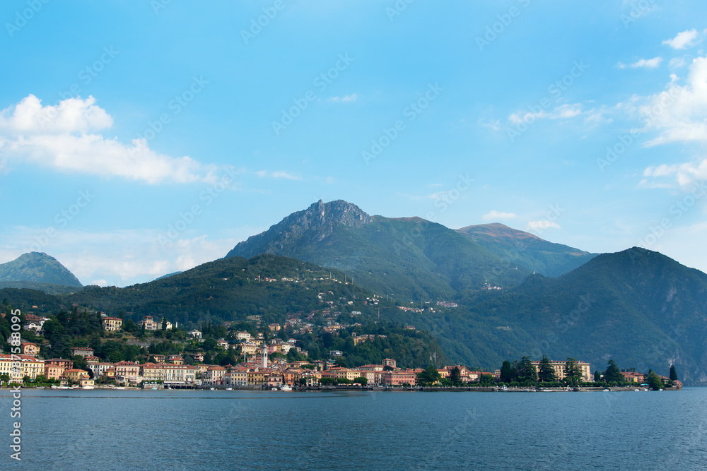 Como lake coast, Italy.