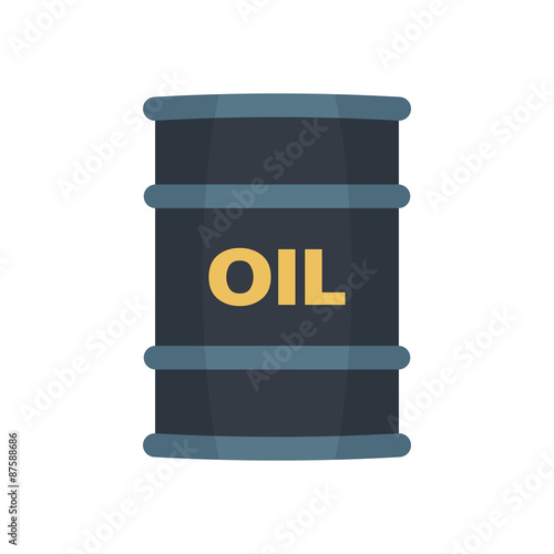 Barrel oil vector.