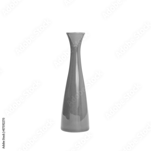  Vase isolated on white background. This has clipping path.. © yotrakbutda