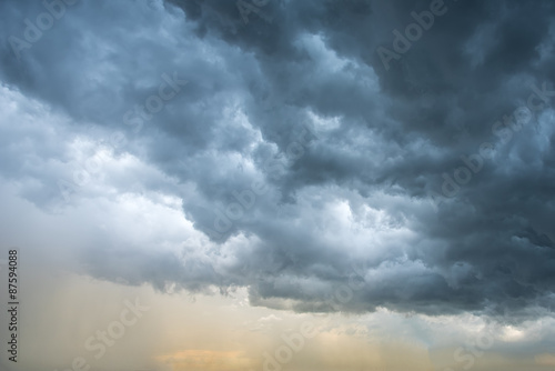 dark clouds background