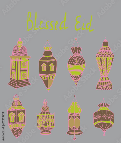 doodles of mosques