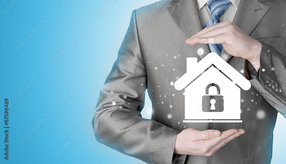 home lock concept. home lock concept.