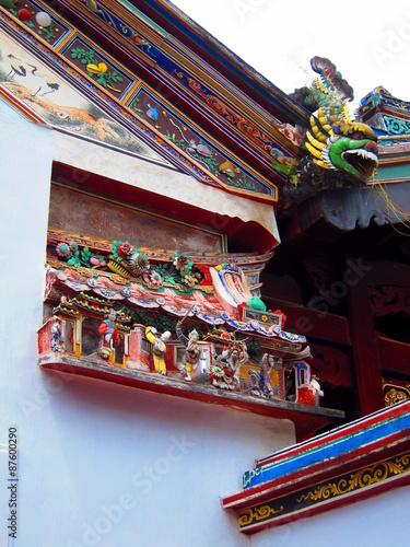 Obraz na płótnie Temple à Malacca