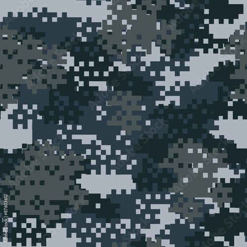 Camouflage seamless pattern.Can be used for background design, military textile.