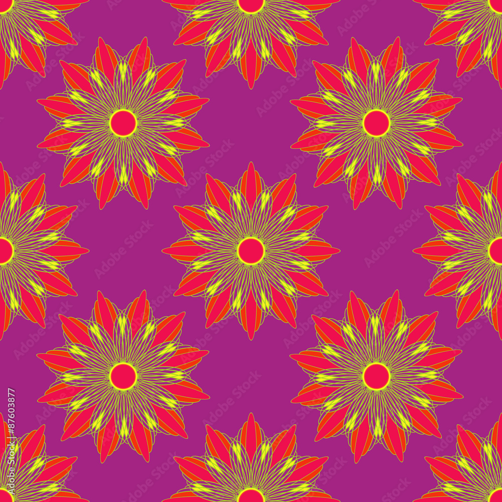 seamless background with flowers seamless background with flowers