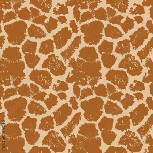 Seamless giraffe pattern